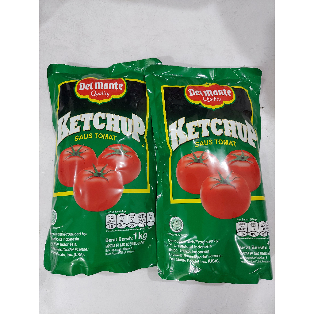 

Saus Tomat Delmonte / saus tomat kemasan pouch 1kg