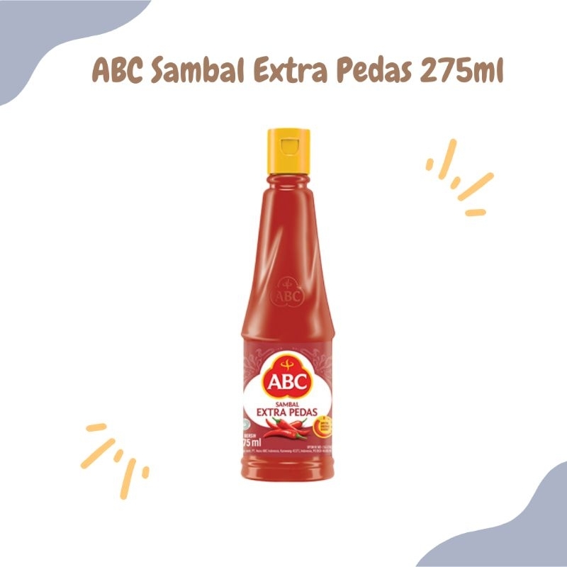 

ABC Saus Sambal Extra Pedas 275ml