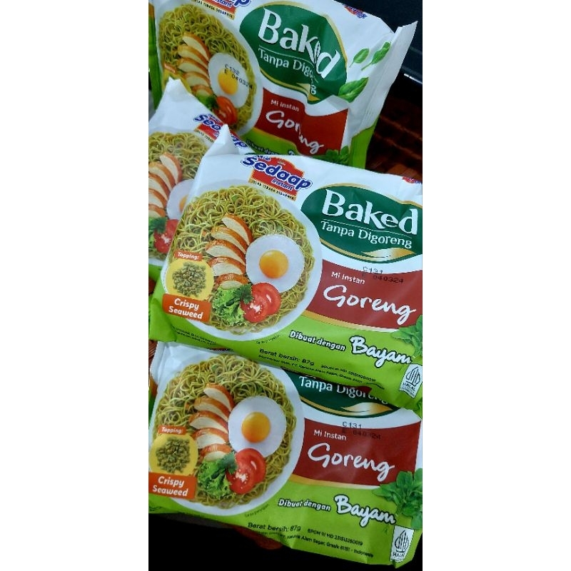 

Mie Sedaap Baked varian Goreng