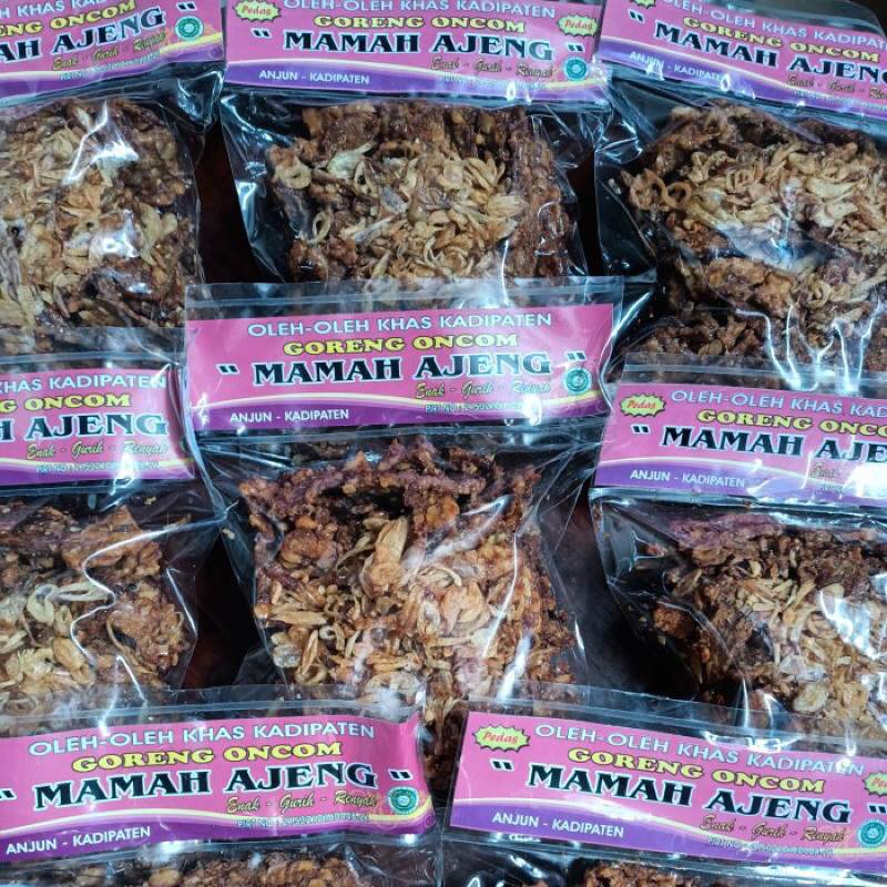 KRIPIK ONCOM MAMAH AJENG GURIH ENAK NIKMAT KHAS MAJALENGKA