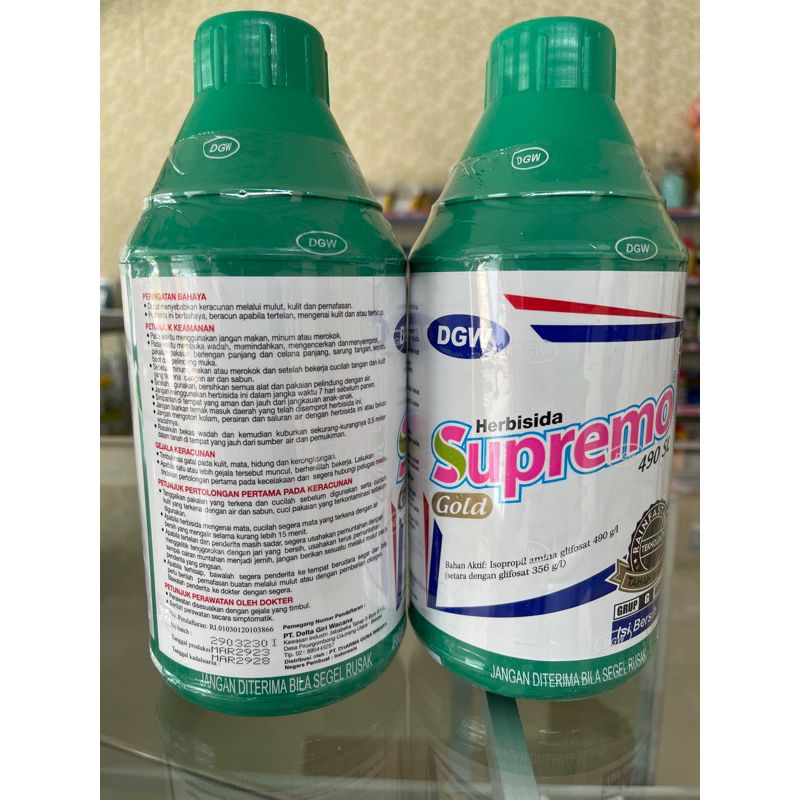 HERBISIDA SUPREMO GOLD 490 SL 1 LITER