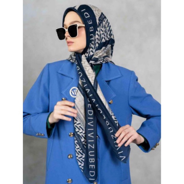 VZ Monoline scarf midnight navy