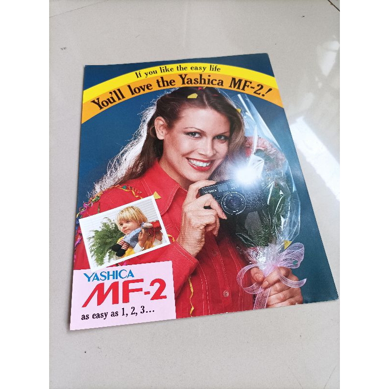 Brosur lawas Kamera Yashica MF-2