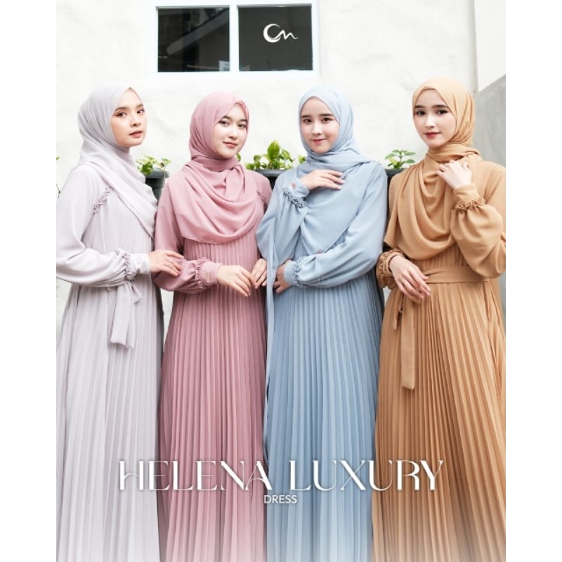 Helena Luxury Dress By Coverme / Dress Helena Terbaru