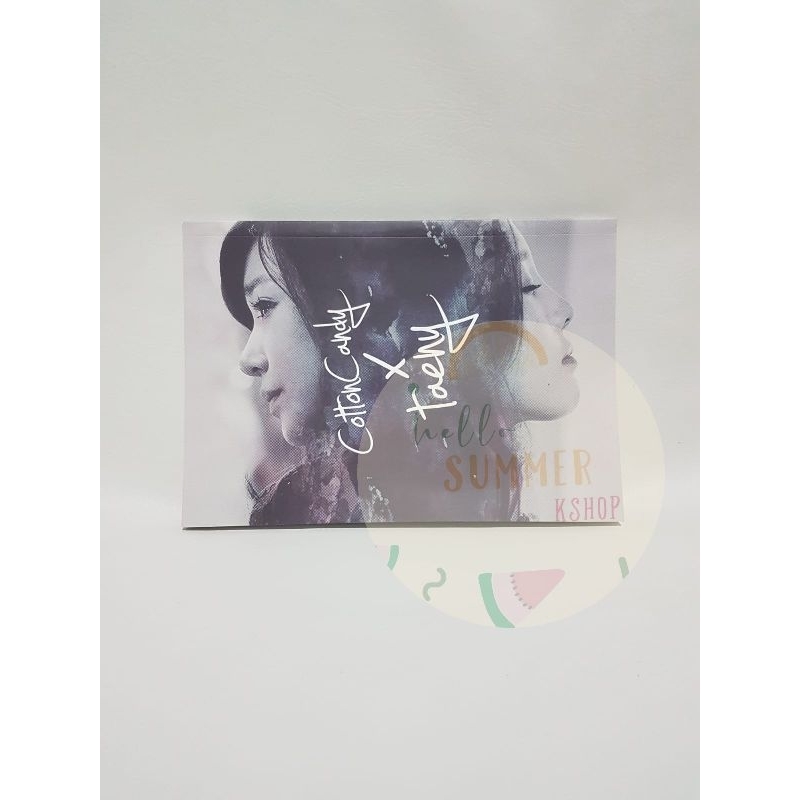 SNSD GIRLS' GENERATION Taeyeon Tiffany Taeny Photobook Cotton Candy