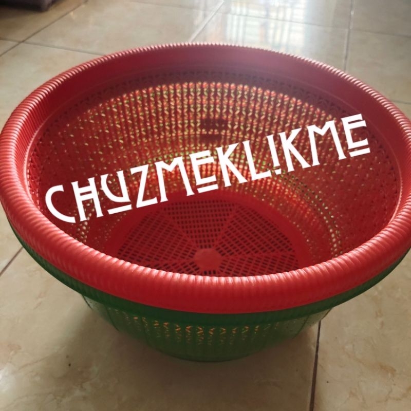 Bakul nasi bulat Nagata/Bakul nasi plastik bulat/Bakul nasi bulat plastik