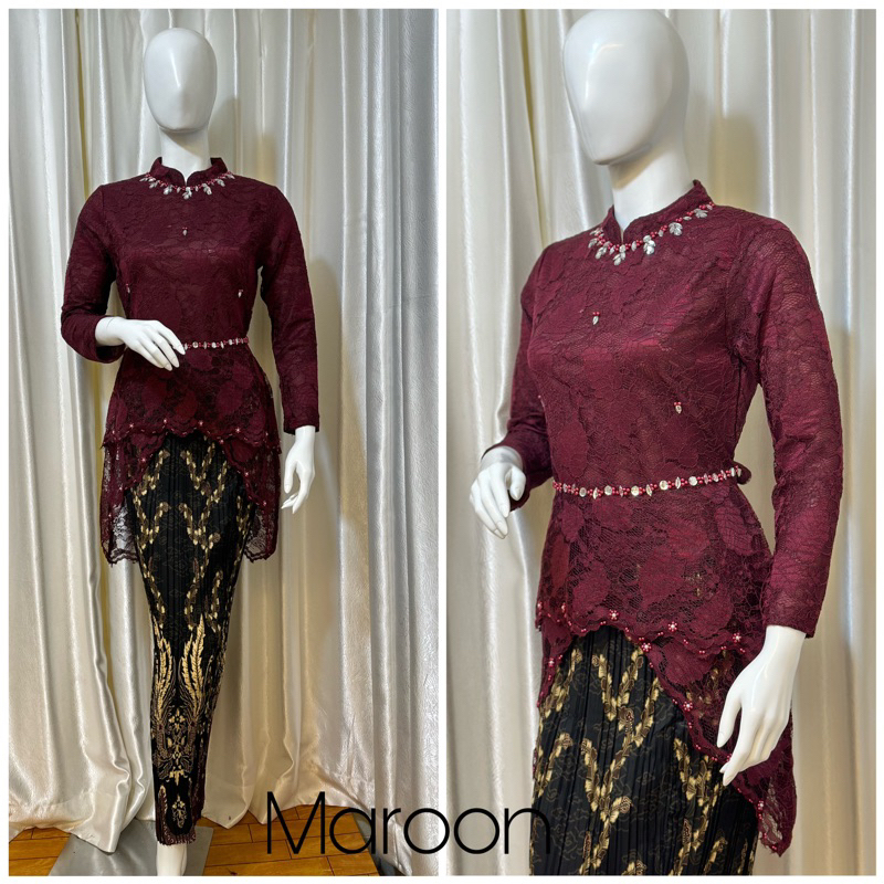 kebaya kirana payet brokat