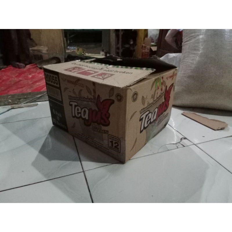

kardus bekas tea jus (28x23x18)