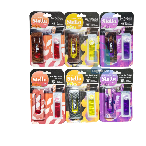 STELLA CAR PARFUM SET/REFILL PENGHARUM PARFUM AC MOBIL DGN WANGI SEGAR