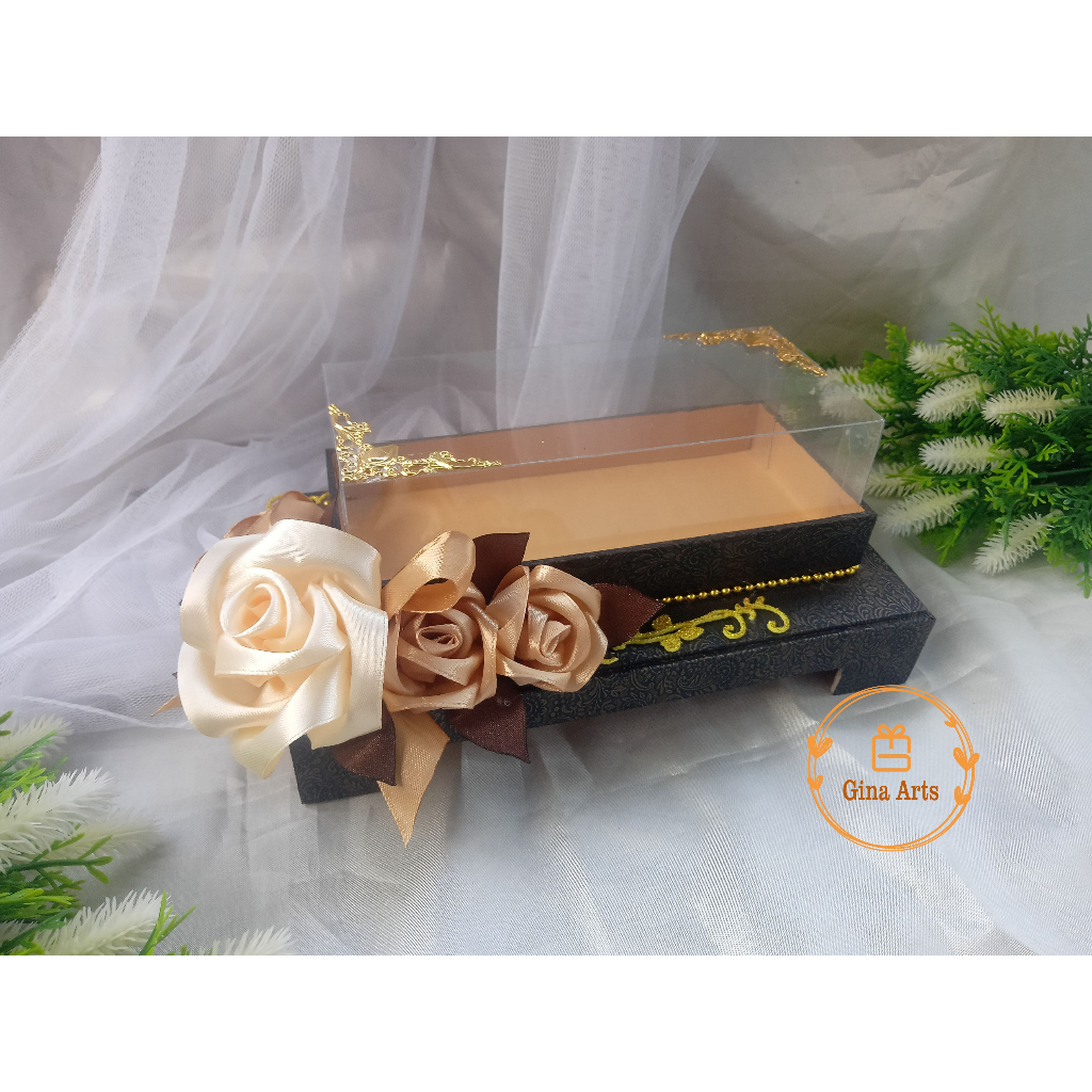 

Tempat uang mahar pernikahan model kaki r1 warna cokelat matang coklat matang dark brown