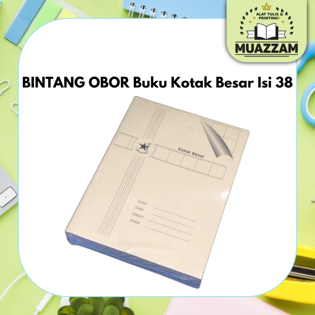 

BINTANG OBOR Buku Kotak Besar Isi 38