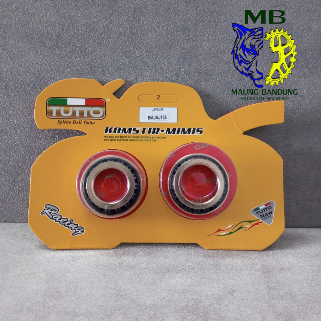 KOMSTIR BAJAJ PULSAR 135 GOLD TUTTO  KOMSTIR BAMBU RACING PULSAR 135 GOLD TUTTO PREMIUM