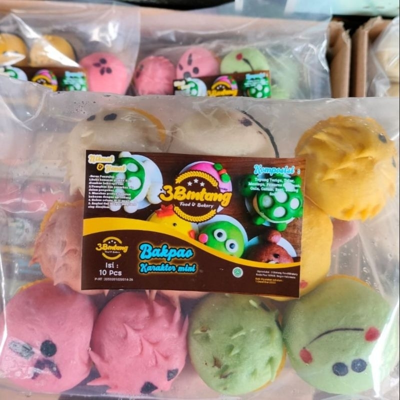 

Bakpao Karakter Isi Coklat