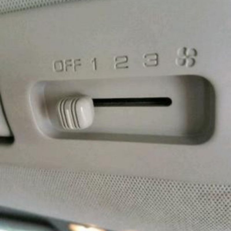 knop AC blower tengah Xenia original
