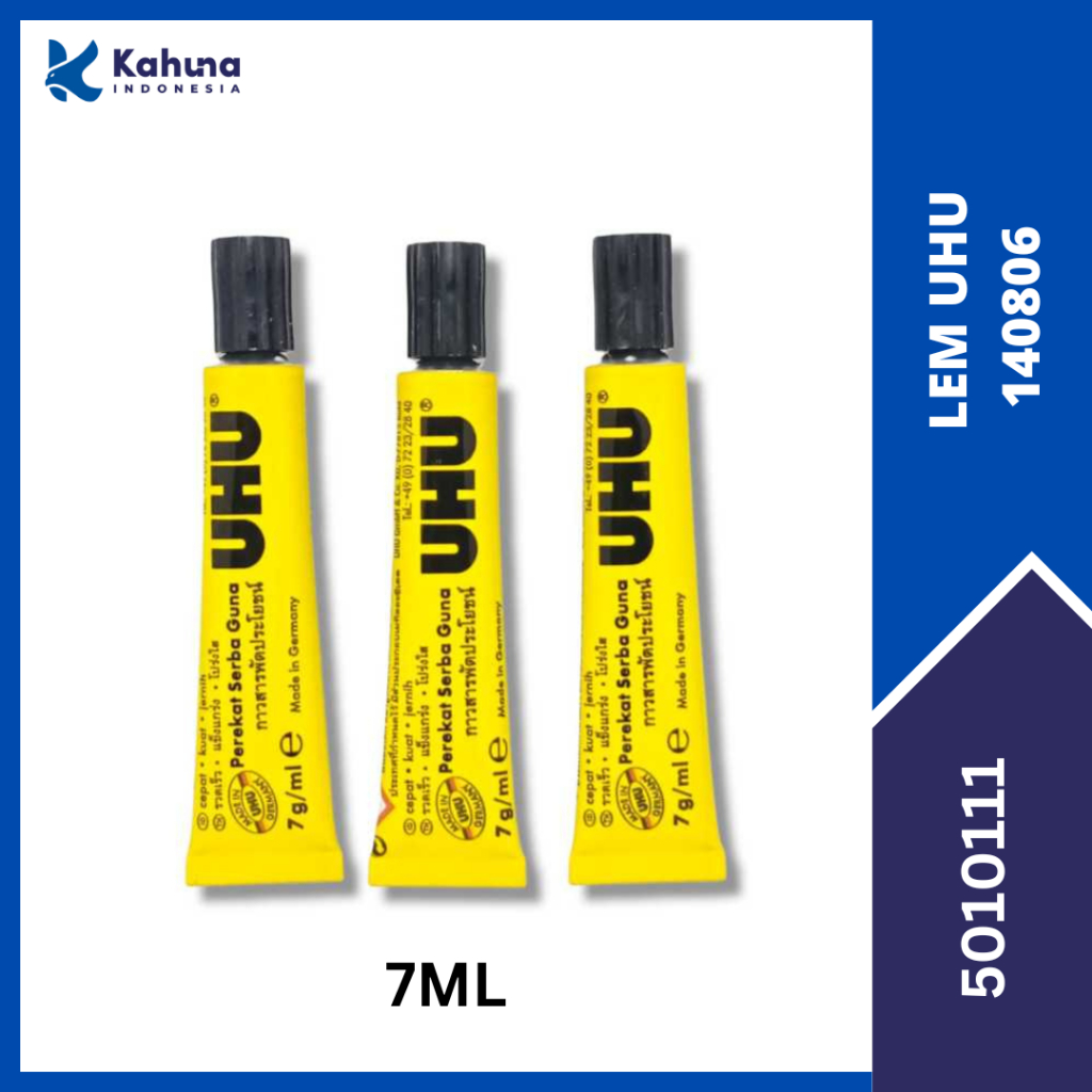 

Lem UHU Cair Kecil Mini 7 ml 140806 Original [5010111]