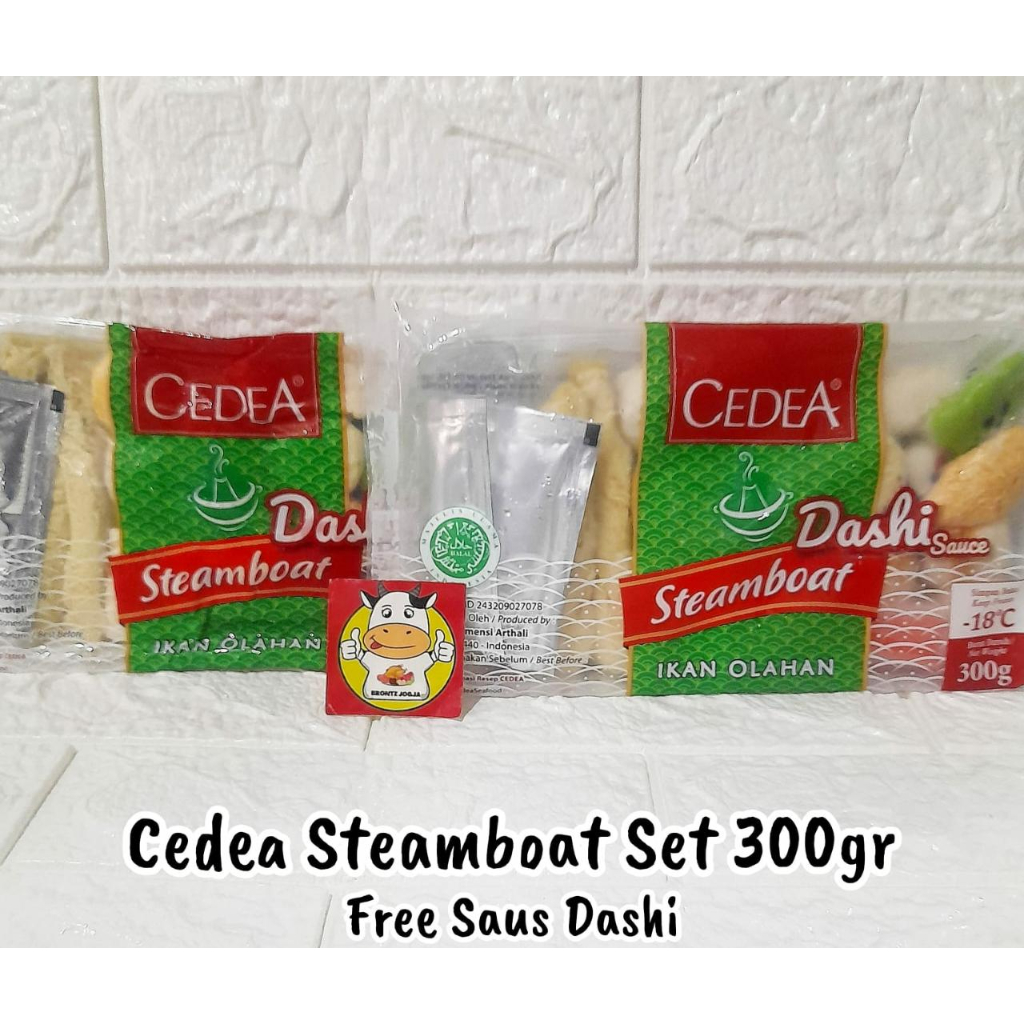 

CEDEA STEAMBOAT SET 300GR - FROZEN FOOD - BRONTZ JOGJA