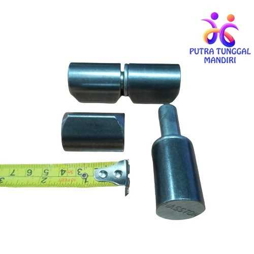 PTM Engsel Bubut Kuping 27mm 1" Inch Engsel Pintu Besi Pagar Besi Hasston