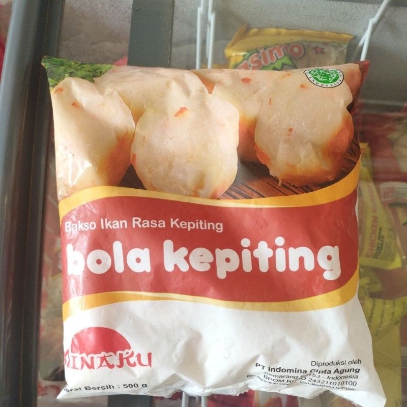 

Bola Kepiting (Bakso Ikan Rasa Kepiting) 500gr