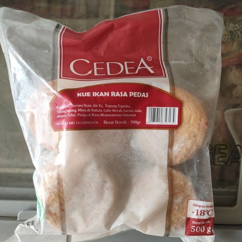 

Cedea Kue Ikan Rasa Pedas 500gr