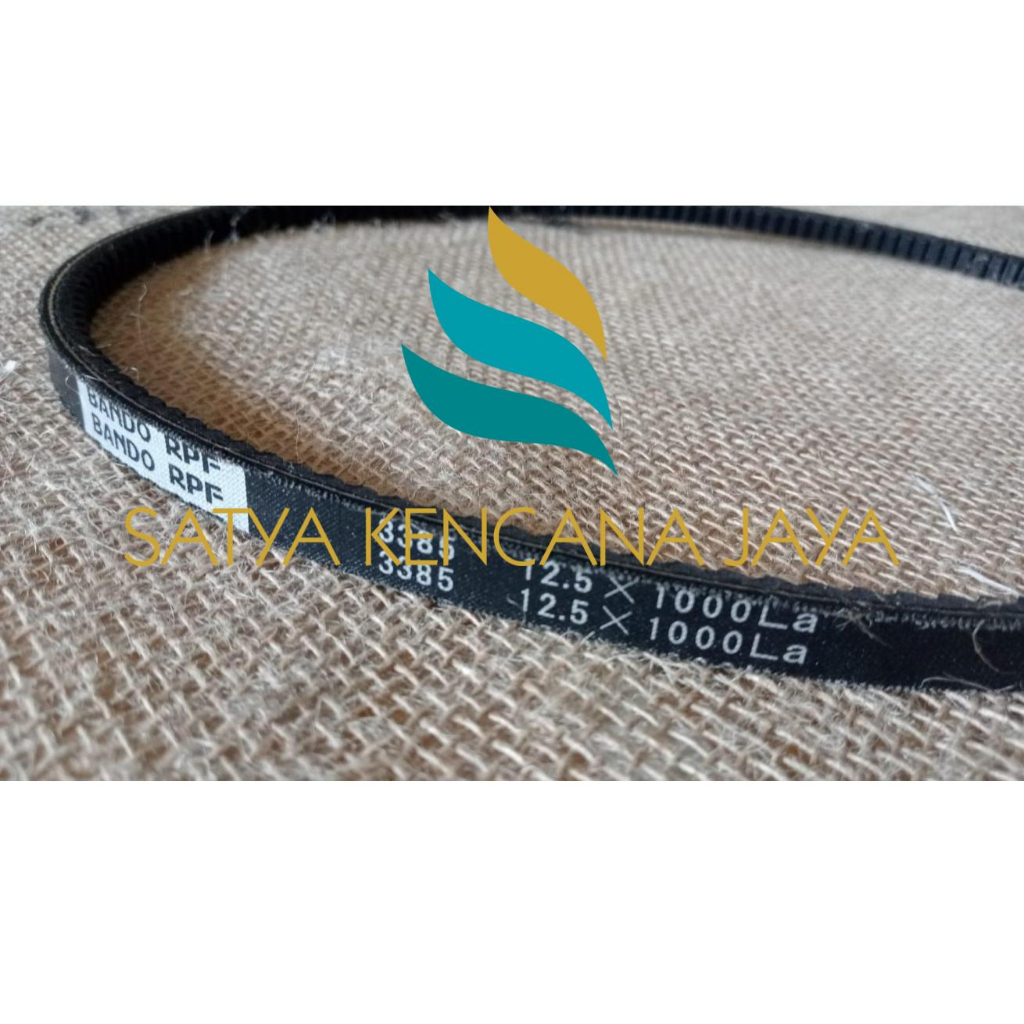V-BELT RPF 3385 (A 38.5 GIGI) BANDO FAN BELT TALI KIPAS TRANSMISSION BELT