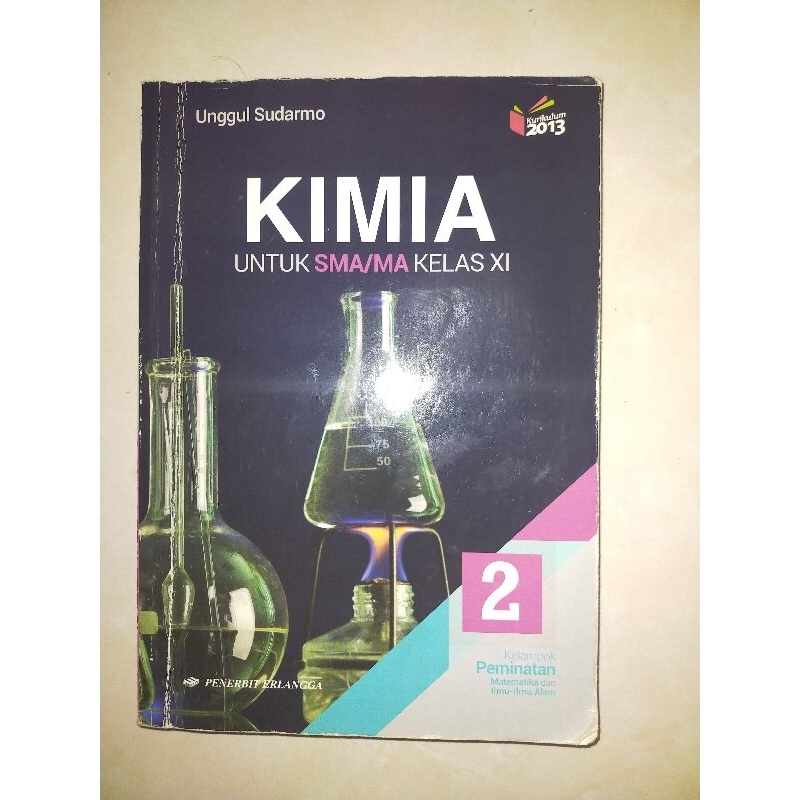 Buku Kimia SMA kelas 12 k13 revisi Erlangga