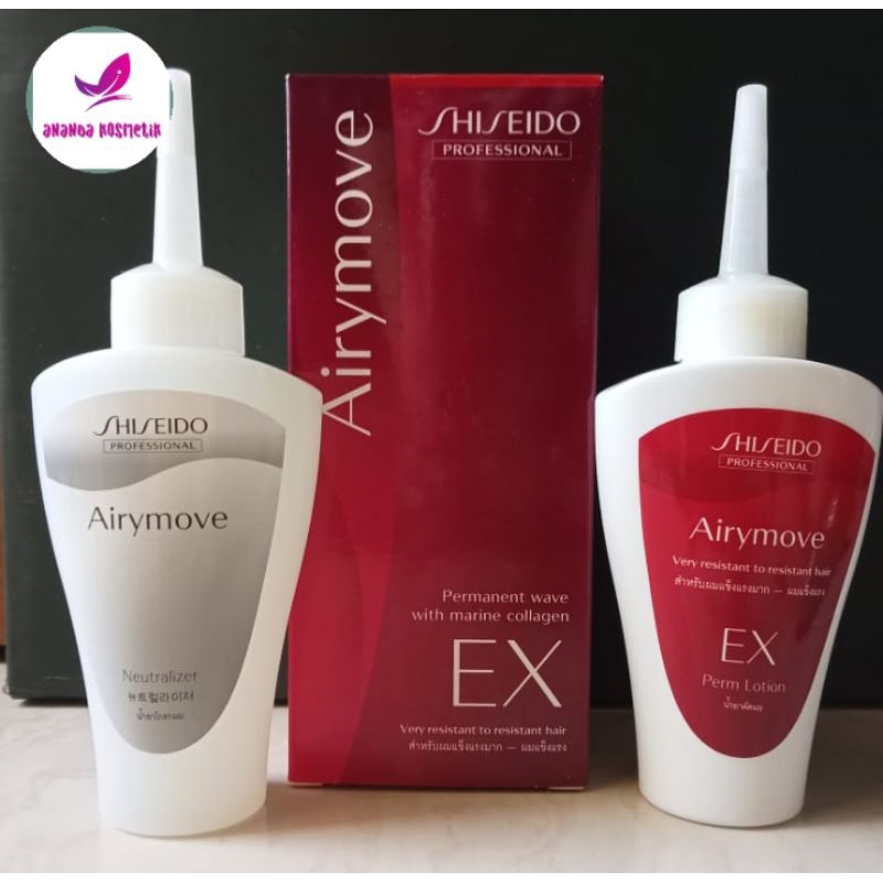Shiseido Airymove Ex permanent Wave curl perm for very Resistance