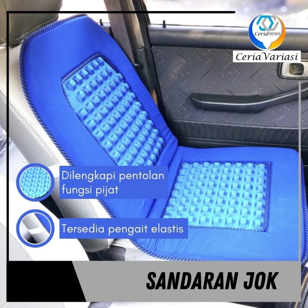 Awet Sandaran Punggung Bantalan Alas Duduk Cover Jok Kursi Empuk Mobil Calya Sigra