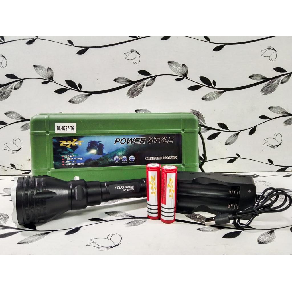 Senter Selam LED T6 tipe 8797