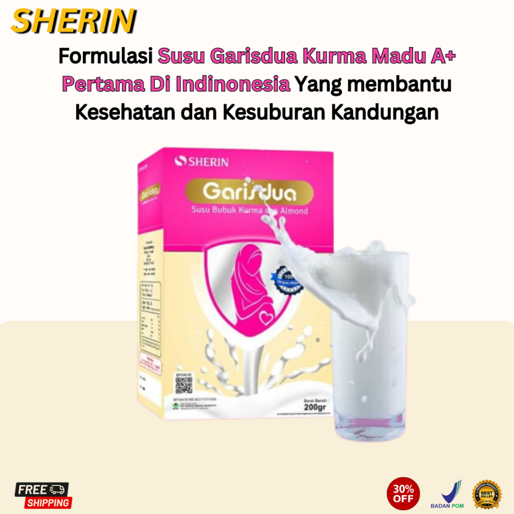 

Susu Etawa Garisdua Program Promil Paling ampuh - Susu Garisdua Almond madu A+ Program Promil Wanita dan Pria 250gr