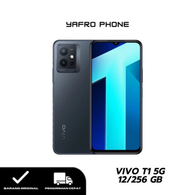 Vivo T1 12/256 Gb - Garansi Resmi Vivo Indonesia