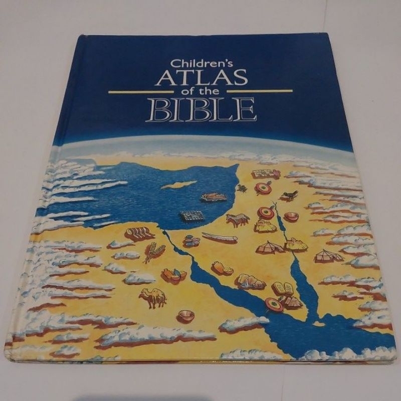 Children's Atlas of The Bible Nicola Baxter peta Alkitab second