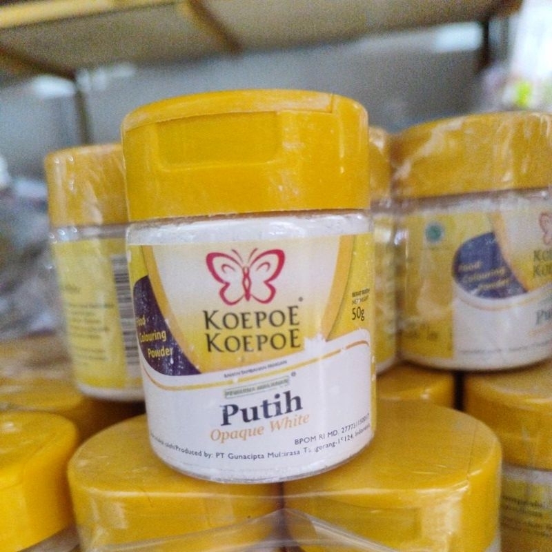 

opaque white koepoe/pewarna putih makanan