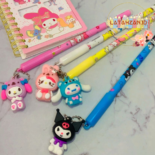 

Pulpen Gel Gantungan Karakter Sanrio Besar Imut Pen Melody Purin Cinnamorrol Kuromi Bisa COD