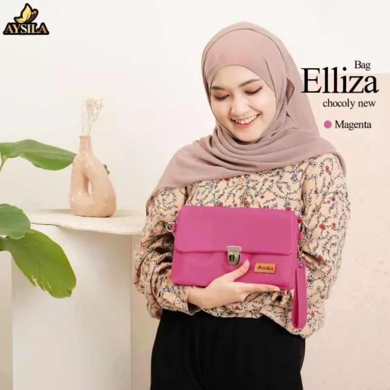 elliza bag by Aysila clutch dompet Pouch tas selempang wanita tas 2in1