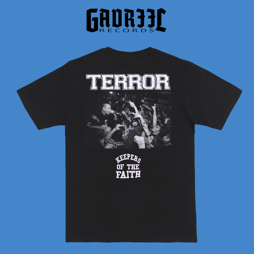 Kaos Band TERROR Keepers Of The Faith Tshirt Band Merchandise Hardcore