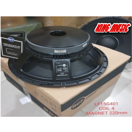 SPEAKER COMPONEN RCF LF15G401 / LF 15G401 / LF 15 G401 15 INCH GRADE A