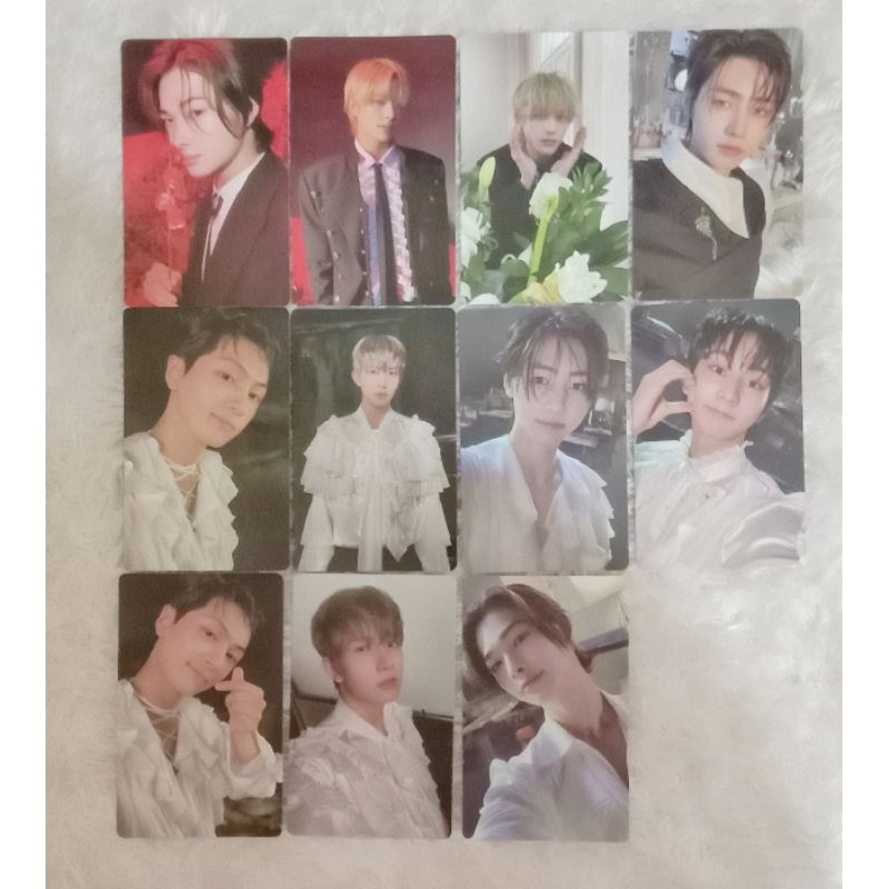 [READY STOCK] PHOTOCARD OFFICIAL ENHYPEN DARK BLOOD FULL HALF NEW LUCKY DRAW LD SOUNDWAVE JUNGWON HE