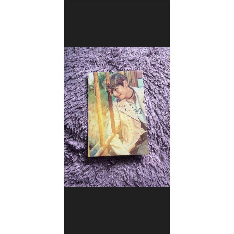 BOOKED postcard armypedia taehyung hyyh2 hyyh 2 official