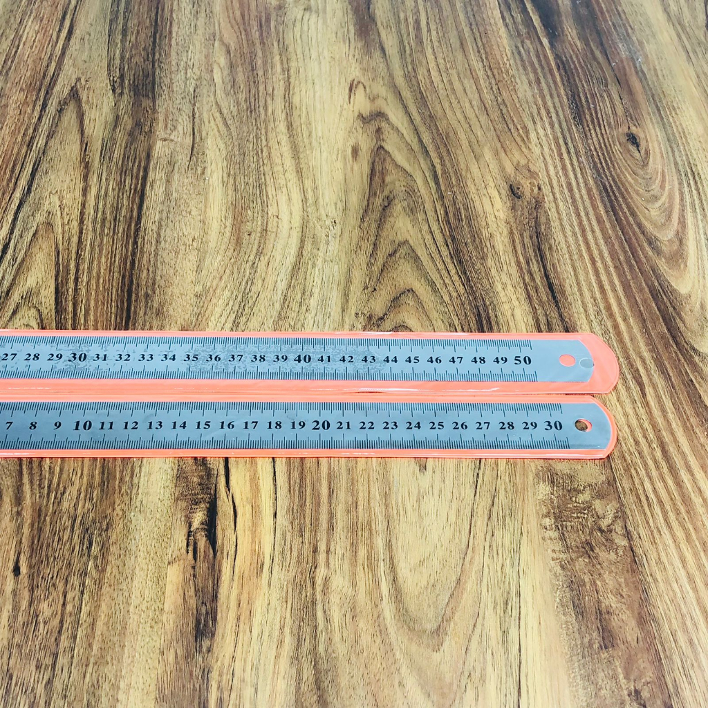

Penggaris Besi Mistar / Stainless Ruler Multifungsi 50 cm - 30 cm