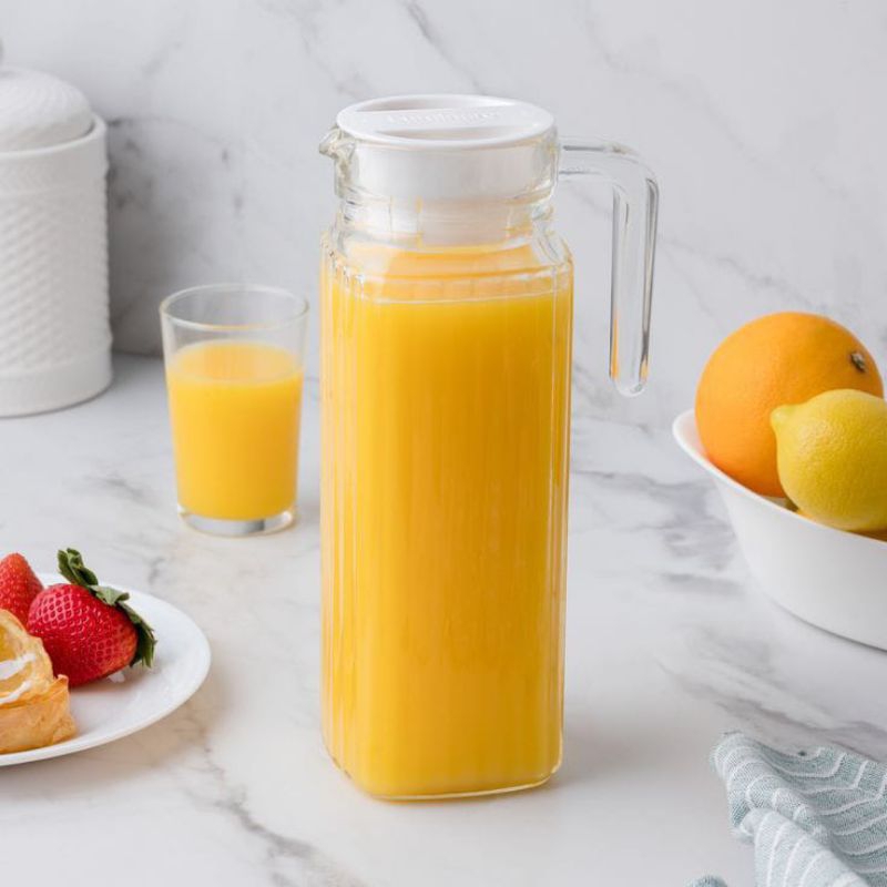PITCHER TEKO kaca glass water pitcer bening tebal