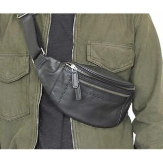Waistbag Kulit Asli Pria- Tas Kulit Asli Pria Premium- Leather Waistbag - Tas Pinggang Kulit Asli