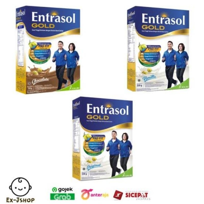 

Susu Entrasol Gold dan Aktive Vanila / Coklat 350gr exp 2024/2025