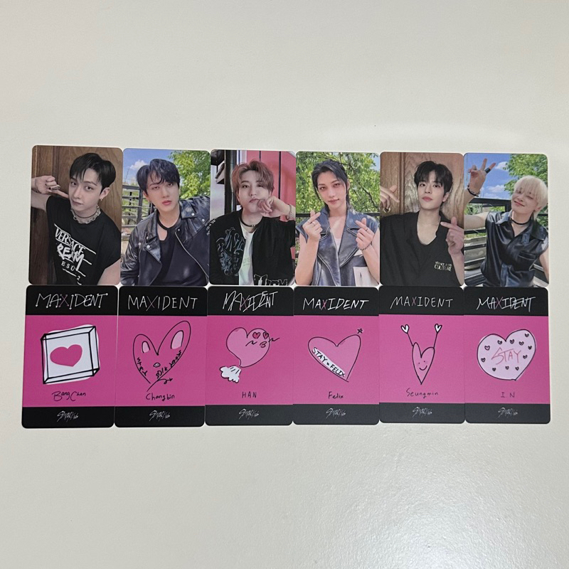 Stray Kids SKZ Maxident Soundwave SW Lucky Draw LD Unveil Offline Bang Chan, Changbin, Han Jisung, F