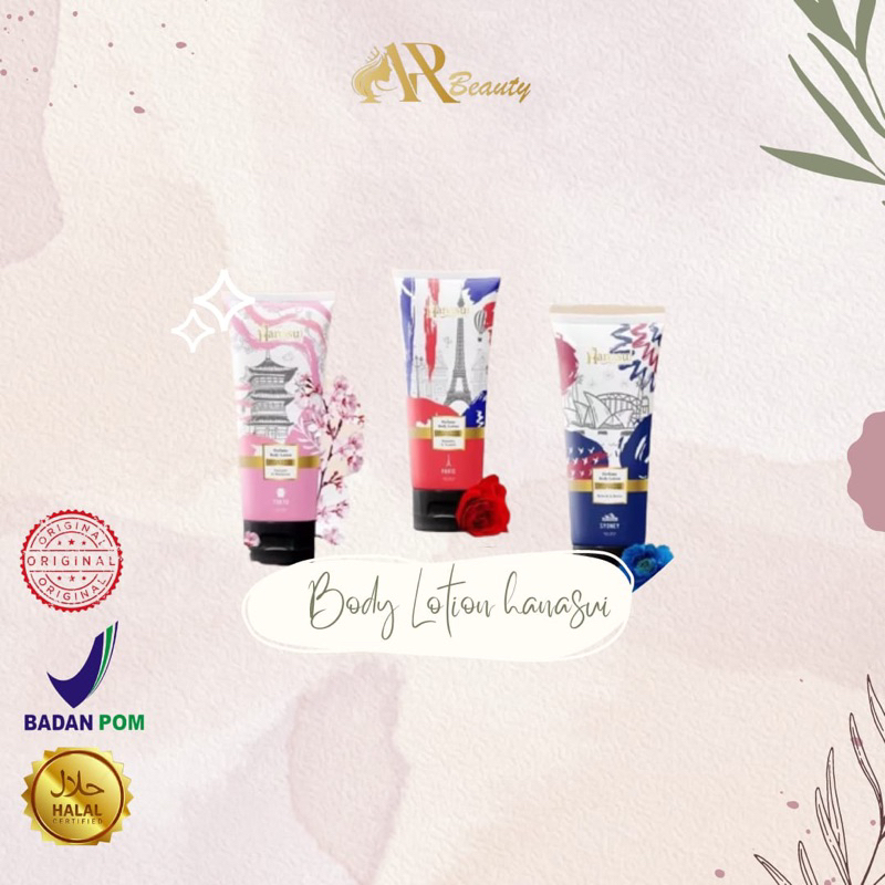 body lotion hanasui