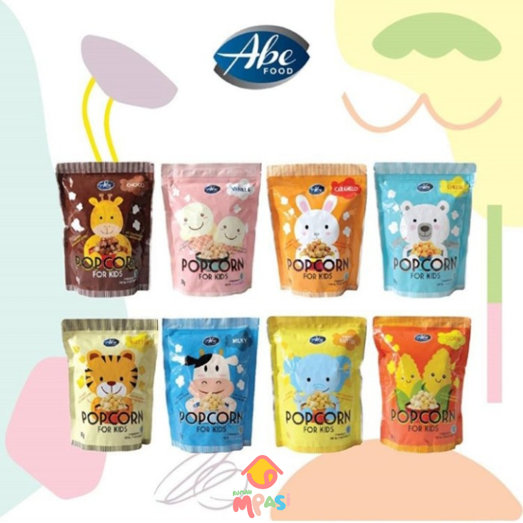 

Abe Food Popcorn for Kids / Snack Camilan Anak - 80g