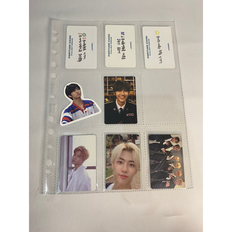 Photocard Fanparty Jaemin NCT 2018 Puff Sticker Jaemin