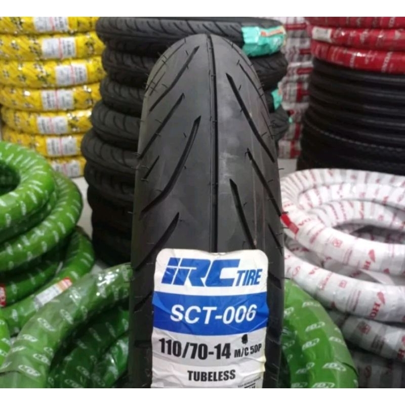 Ban IRC SCT-006 110/70-14 Tubles - Ban Depan Honda PCX160/Ban Depan ADV150/Ban Depan Yamaha Aerox