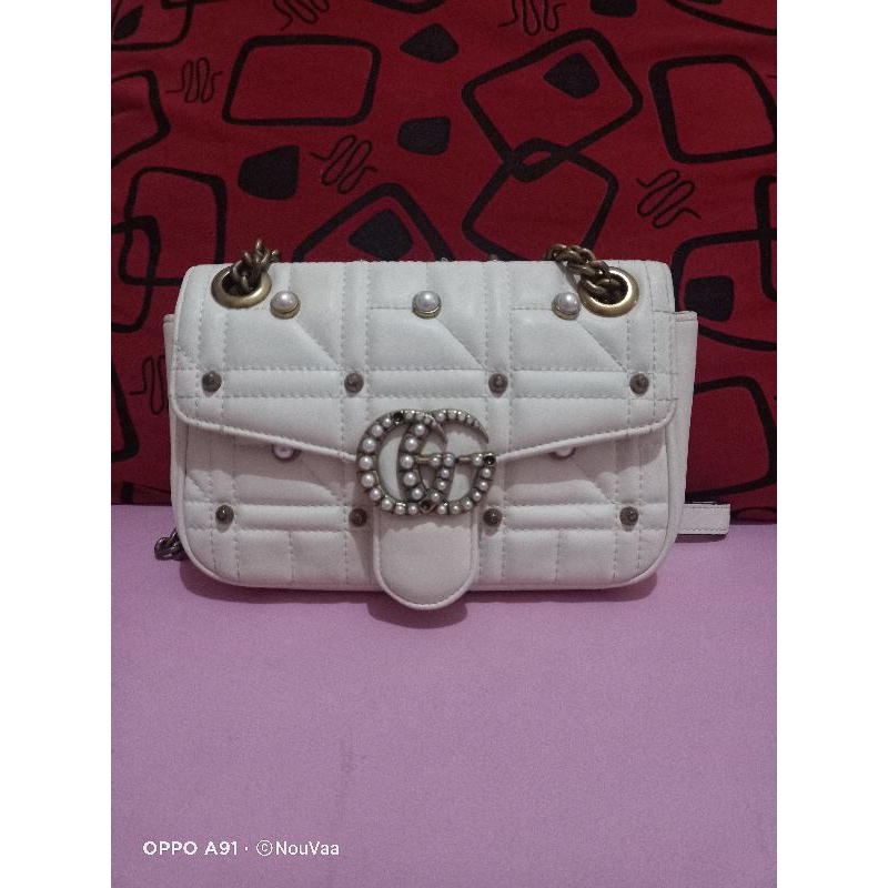 Tas Gucci Marmont Mata Preloved