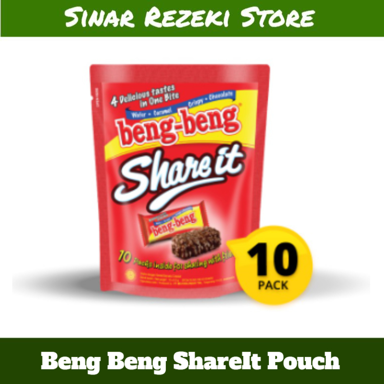 

Beng Beng Share It Pouch 10 pcs / wafer / makanan ringan / snack / beng beng