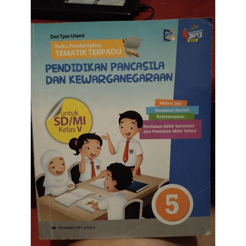 

Buku Pendidikan Pancasila dan Kewarganegaraan /PPKn kelas 5 ORI (Bekas berkualitas,)